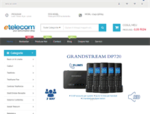Tablet Screenshot of etelecom.ro